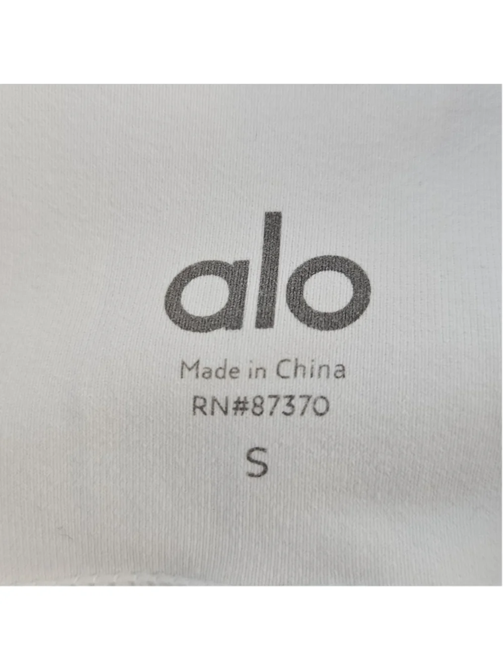 Alo Yoga High Waisted Mesh Moto Ultimate Leggings White S Sculpting Athletic